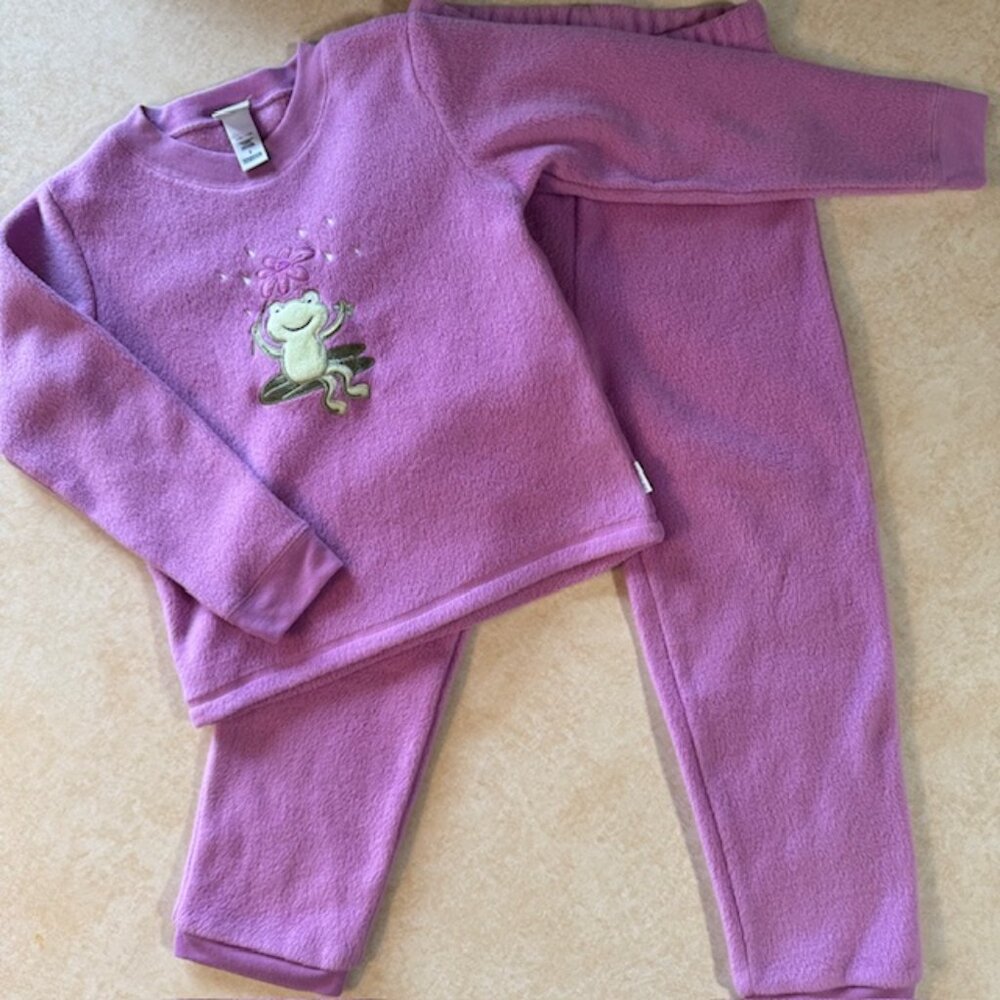 Little Me 2 pc Fleece Pajamas set sz 6